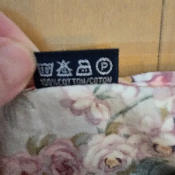 Vtg Ralph Lauren Chintz Tablecloth 100% Cotton Romantic Cottagecore 57"x82" - Picture 5 of 5